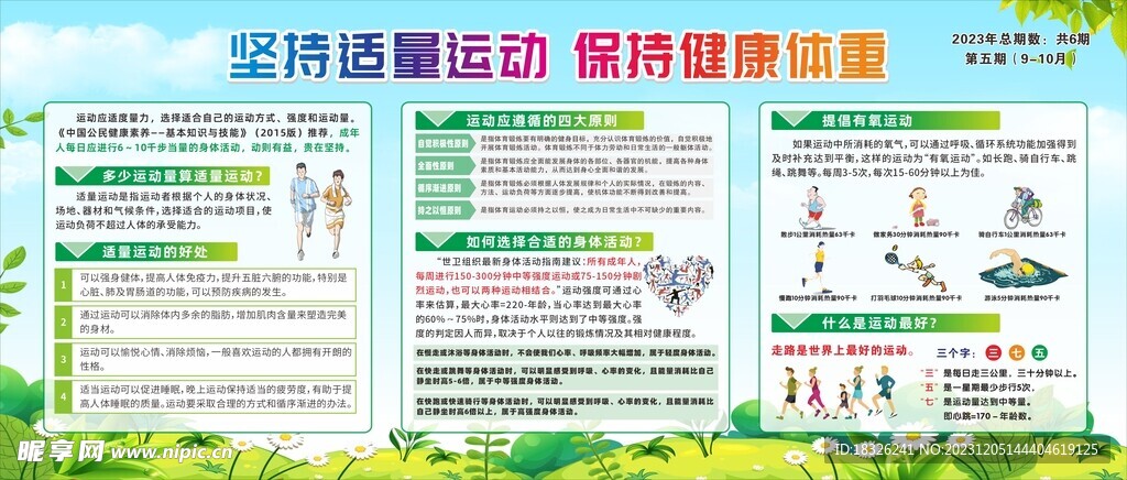 保持健康体重每周至少锻炼几次