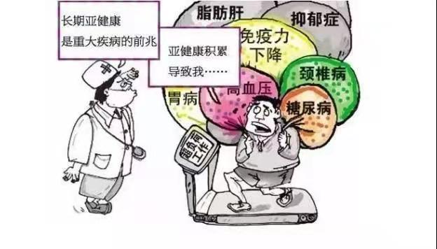 健康状况的五个类别