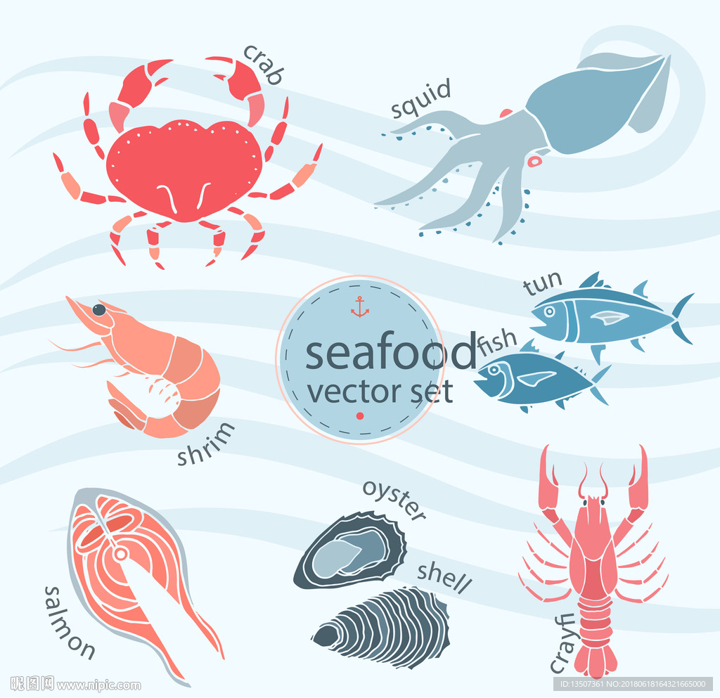 怎样画海鲜大虾好看