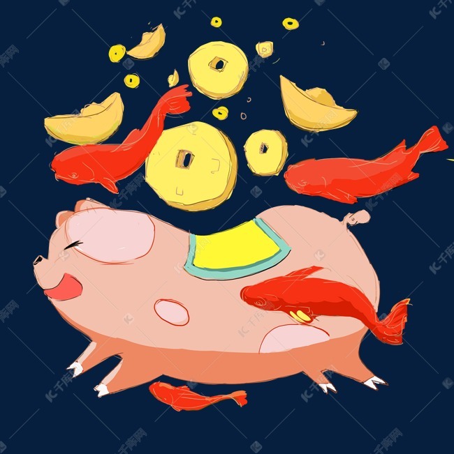 金猪报喜是什么