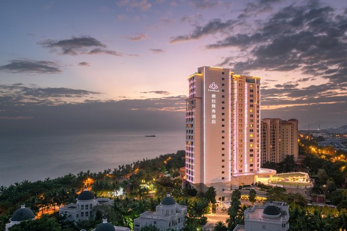 三亚湾新城漂亮吗